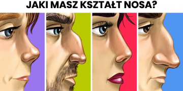 kształt nosa