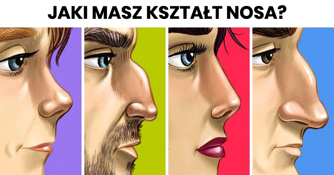 kształt nosa